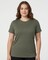 BELLA + CANVAS CVC Short Sleeve Crewneck Jersey T-Shirt for Casual Layering & Custom Print Essential Tee